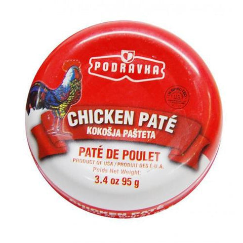 Premium quality chicken, seasoned with a spicy blend, this mouthwatering chicken pate is what you have ever dreamed of for your toasts or sandwiches. This canned chicken spread is more useful when you have to maintain a busy schedule. Easy on-the-go meal, you can also have it as an appetizer. Zero added preservatives and without flavour enhancers. Order this delicious Podravka Chicken Pate today and spread happiness in your meals!
