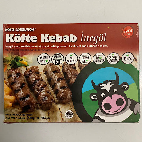Kofte Kebab Inegol (Halal) 680G- **NY, NJ, CT, MA Delivery ONLY**