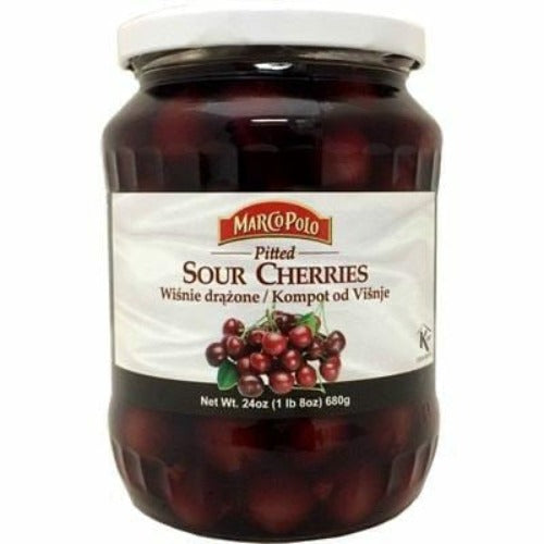 Marco Polo Pitted Sour Cherries 680g