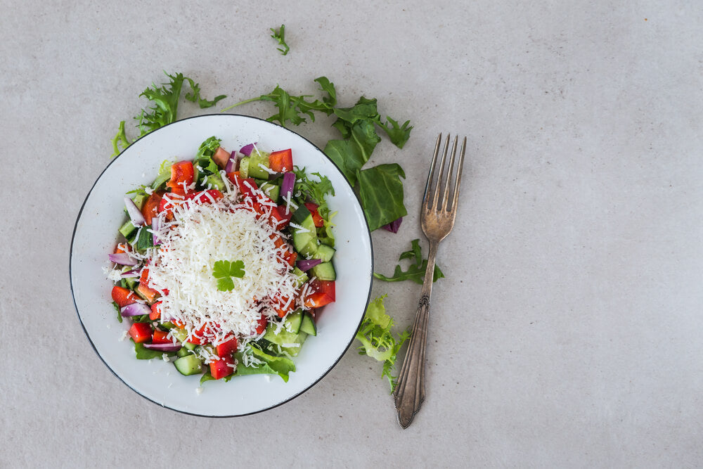 Zdrava i zdrava šopska salata