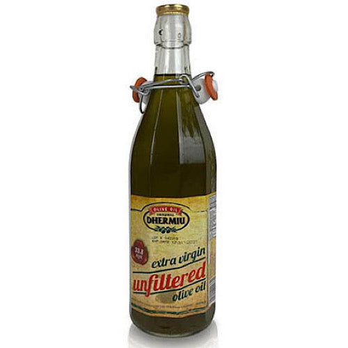 Dhermiu Unfiltered Extra Virgin Olive Oil (Glass) 1LT