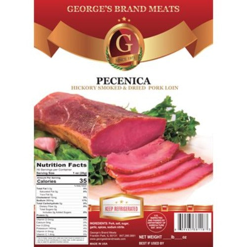 George's Smoked Pork Loin (Pecenica) 1lb