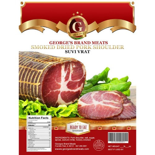 George's Smoked Pork Shoulder (Suvi Vrat) 1lb