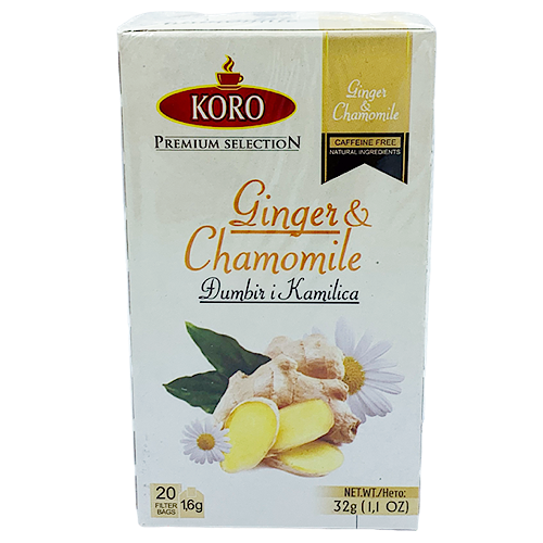 Koro Ginger and Chamomile Tea 32GR