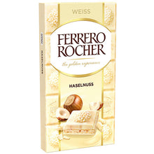 If you have a sweet tooth, stop scrolling right now! This is the perfect dessert you have always searched for! Ferrero Rocher White Hazelnut Tablet presents this white milk chocolate bar. Have it whenever you feel hungry or put it as a topping on your favourite ice cream. Order Ferrero Rocher White Hazelnut Tablet today and experience this delicious delicacy.