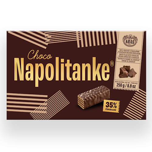 Kraš Čokoladne Napolitanke 250GR
