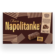 An amazing treat for you, chocolate wafers filled with rich creamy chocolate will make your pleasure twice! Have it on its own or with your favourite drink, these yummy wafers will never disappoint you. You can also use it to add extra sweetness to your preferred ice cream. Enjoy this delicious creamy Kras Chocolate Napolitanke with your friends or all alone. Once you have it, it will be a constant favourite of yours!