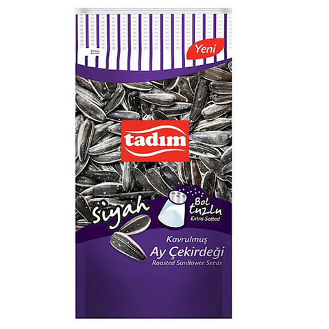 Looking for the perfect snack? Order Tadim Extra Salted Sunflower Seeds today. These sunflower seeds are roasted and salted for a delicious on the go snack. Tadim Extra Salted Sunflower Seeds have a salty nutty flavour. You can have it as your evening snacks and don't forget to share with you friends!