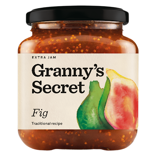 Granny Secret Extra Jam Fig 375GR