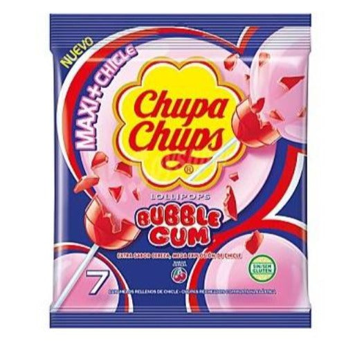 Chupa Chups Strawberry Love Lollipop (5 copë)
