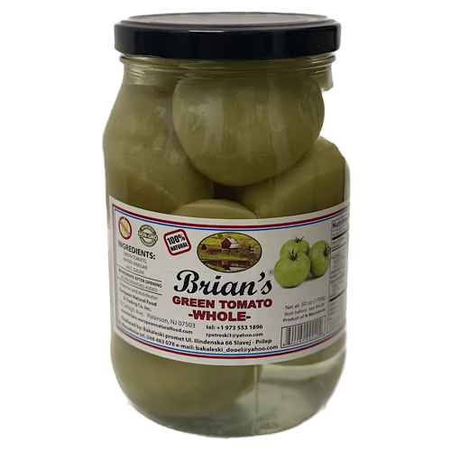 Brian's Whole Green Tomatoes 1700GR- **NYC Delivery ONLY**