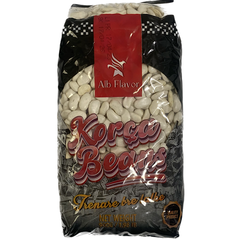 Prepare yummy soups or other recipes with these white beans.Alb Flavor Korca White Beans are full of possibilities. Use them for soups or prepared them as a side dish. You will wow your guest at your next party. Order nutty flavoured Alb Flavor Korca White Beans and make delicious meals for you and your family.