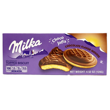 A perfect match for milk or coffee. Milka Choc Jaffa Chocolate Mousse . Order this once and your kids will fall in love with it. Your guests will be amazed to have these delicious cookies with a cup of hot coffee. You can also make sweet desserts by crumbling these cookies over your favorite ice cream.