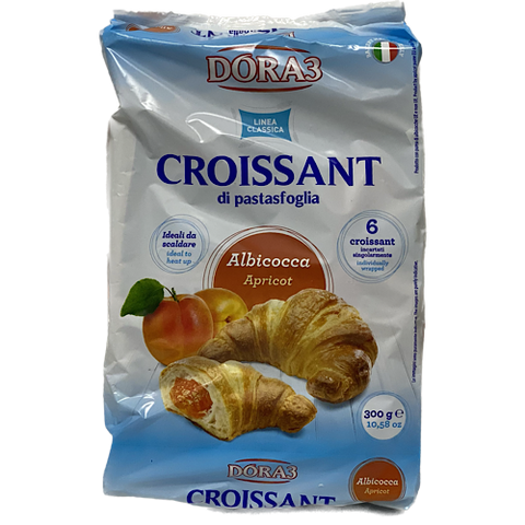 When hunger bites, treat yourself with this mouthwatering snack. Dora3 Croissant with Apricot Filling is made with delicious sweet Apricot. This croissant will melt in your mouth, and guess what happens next! A burst of Apricot inside. A single bite of this croissant will make your day sweeter. So, make your every day better with Dora3 Croissant with Apricot Filling.