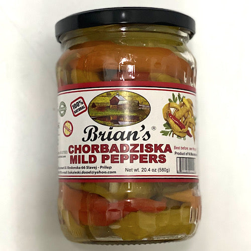 Brian's Chorbadziska Mild Peppers 580GR