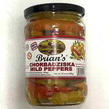Make your meals tastier with this delicious Brian's Chorbadziska Mild Peppers. You can add these peppers to various recipes or you can also have it as a topping on your favourite sandwiches. It is made with fresh peppers and seasoned with spices. Have it beside your main course meal and make it extra flavourful. Try this Brian's Chorbadziska Mild Peppers once and it will be a regular item in your pantry!