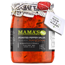 The wonderful MAMA's Mild Roasted Peper Salsa, is a delicious dish that hails from the land of Macedonia. It is made with fresh bell peppers and eggplants that are roasted and grilled to perfection. MAMA's Mild Roasted Peper Salsa  is perfect for any meal, whether you're having it for lunch, as a dip, or as an easy on-the-go meal. You can even serve it as a main dish or a side one to complement your favorite meals. 