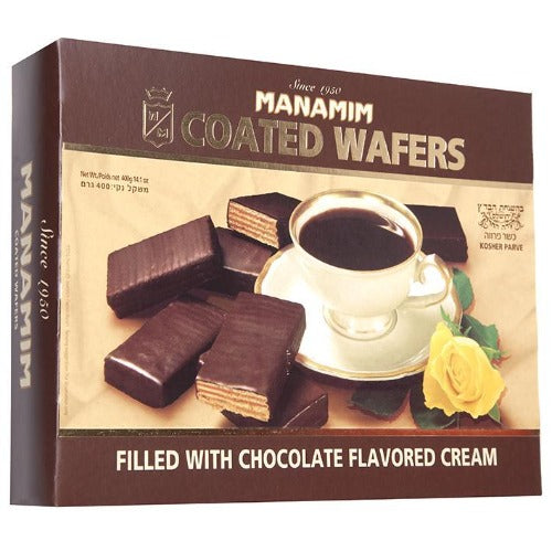 Manamim Chocolate Coated Wafers 400GR