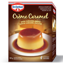 The perfect recipe for all sweet lovers, easy to cook, Dr. Oetker Creme Caramel Dessert is made of corn starch, sugar, dried egg, artificial flavour, and caramel sauce. A delicious dessert after your meal will bring a smile to your face. This yummy caramel dessert will also satisfy your midnight cravings, best served with extra caramel syrup. Order Dr. Oetker Creme Caramel Dessert now and enjoy it alone or with your friends.