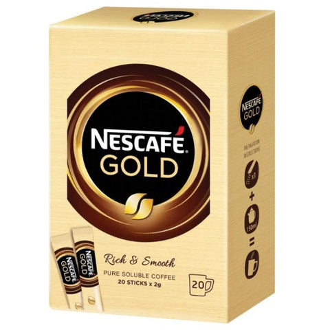 Never miss your morning coffee with these Nescafe Gold Packets! From now on make your coffee on the go! It is blended with roasted coffee beans and has the perfect aromatic taste, the coffee lovers will be amazed after having a cup of this delicious coffee. Serve it with your favorite snacks and make some memorable moments with your friends!