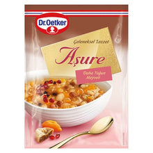 The perfect recipe for all sweet lovers, easy to cook,Dr. Oetker Asure  is made of corn starch, sugar, dried egg, artificial flavor. A delicious dessert after your meal will bring a smile to your face. This yummy dessert will also satisfy your midnight cravings, best served warm. Order Dr. Oetker Asure now and enjoy it alone or with your friends.