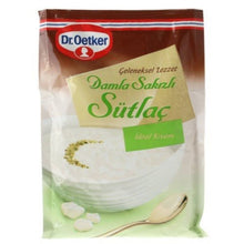 The perfect recipe for all sweet lovers, easy to cook, Dr. Oetker Damla Sakizli Sutlac is a delicious dessert after your meal will bring a smile to your face. This yummy dessert will also satisfy your midnight cravings, best served warm. Order Dr. Oetker Damla Sakizli Sutlac now and enjoy it alone or with your friends.