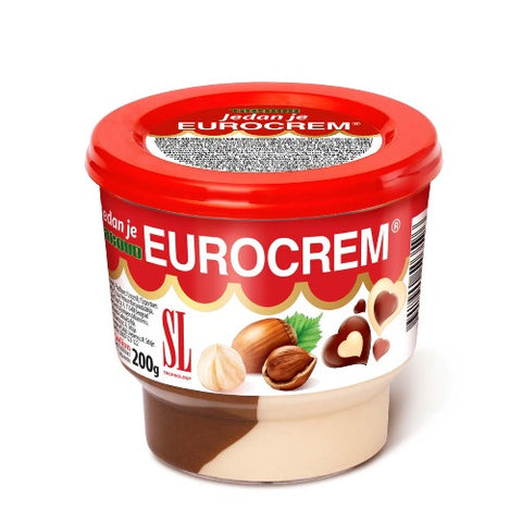 If you are searching for a sweet treat with wafers or biscuits, order Takovo Eurocrem Hazelnut Spread immediately. This yummy milk chocolate spread has a dual flavour of hazelnut and vanilla. You can spread it on bread or prepare mouthwatering dessert recipes. Explore your culinary abilities with this delicious sweet delight. Takovo Eurocrem Hazelnut Spread is also a rich source of calories.