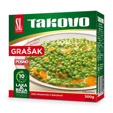 A vegetarian delicacy made with fresh peas. You can have it with rice or pasta recipes. This delicious Takovo Posni Grasak is rich in proteins and fibre. It is made of a special blend that enhances the flavour of the recipe. Your guests will be amazed after having this savoury dish at your house party! Order Takovo Posni Grasak today and explore your culinary skills.