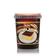 Prepare mouthwatering desserts with KIM Caramel Cream. It is made of different kinds of melted sugar, perfect topping on ice cream. You can also use it to enhance the flavour of your delicious pudding. Order KIM Caramel Cream to make your desserts yummier. This box of sweetness adds flavour to any sweet dish. Make sumptuous recipes and surprise your guests.
