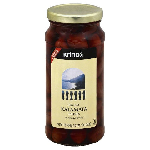 Make mouthwatering recipes with Krinos Kalamata Olives. These olives are the traditional delight from the land of Greece. Semi-firm, brownish grey olives are brined to enhance their tastes. You can use it in your recipes. Order Krinos Kalamata Olives to make tasty foods and impress your guests!