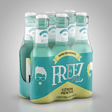 Experience a perfect refreshment with Freez Lemon and Mint. It is a soothing delight with light snacks on the evenings of hot summer or you can take it with your breakfast. You can also use it as the base of your cocktail mixer. Enjoy Freez Lemon and Mint alone or with your friends at house parties. Hurry and order soon! 