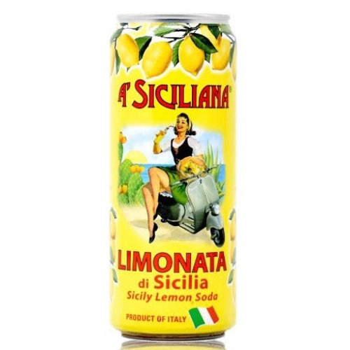 A'Siciliana Limonata di Sicilia Soda (Can) 330ML