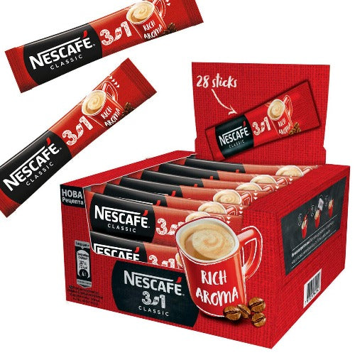 Nescafe 3 në 1 Kafe e çastit (klasike) Paketa teke 462 GR