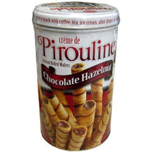 This delicious crunchy wafer will satisfy your hunger with extra sweetness! Pirouline Chocolate Hazelnut Rolled Wafer is prepared with wheat flour, sugar, cocoa powder and hazelnut. You will find a crunchy layer of wafer outside and creamy chocolate inside. Order Pirouline Chocolate Hazelnut and get a dual flavor of happiness!