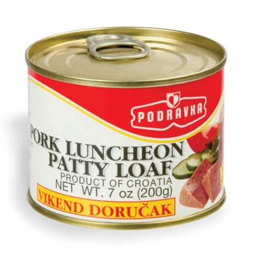 Podravka Pork Luncheon Patty Loaf 200GR