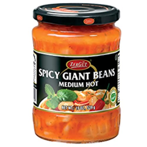 Zergut Spicy Giant Beans 540GR