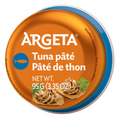 Argeta tuna pate is a perfect appetizer, you can also have them for your lunch, spreading on bread or sandwiches, especially purposeful for a busy lifestyle. This delicious recipe of tuna spread is made with high-quality tuna fish, seasoned with a blend of distinct spices, without preservatives and flavour enhancers. Argeta tuna spread will make your meals yummier. Order this mouthwatering tuna pate today and your meals will be tastier than ever!