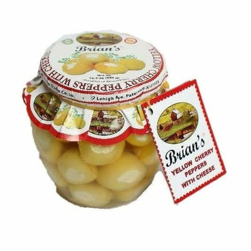 Brian's Yellow Cherry Peppers w/ Cheese 550GR