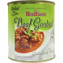 Beef Goulash is made with real chunky beef pieces prepared in a delicious sauce, using only the finest herbs and spices. Thinking of what to prepare for dinner? This beef goulash is a great solution for a quick and delicious meal. 