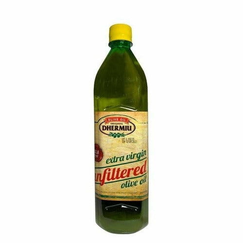 Dhermiu Unfiltered Extra Virgin Olive Oil 1LT