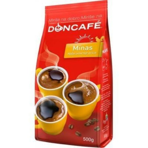 If you are a coffee lover, this is what you have always searched for. A perfect blend of Minas coffee beans will make your morning brighter and you will have the energy to work all day long. The aroma of DonCafe Minas Ground Coffee is amazing and has the exact right amount of caffeine in it. These coffee beans are roasted at an accurate temperature to derive the best taste out of them. Order DonCafe Minas Ground Coffee today and experience the taste!