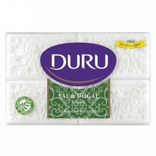 Duru Pure & Natural Classic sapun 4x150G