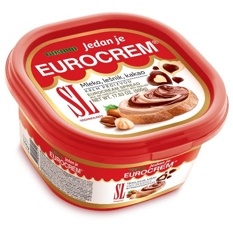 Make your breakfast sweeter with this yummy Takovo Eurocrem Hazelnut Spread. You can spread it on bread or make rich creamy sandwiches for your kids. You can also explore the culinary possibilities of this mouthwatering delight. Prepare amazing desserts and surprise your guests with your creativity. Order Takovo Eurocrem Hazelnut Spread now and enjoy a sweet meal.