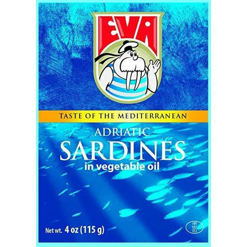 Eva Sardines in Vegetable Oil 115GR