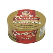 Indulge your tastebuds with mouthwatering Gavrilovic Tea Pork Pate! It contains 30% pork, water, table salt and a perfect blend of spices. Spread it on bread or explore your culinary skills and make delicious recipes for your guests. A great source of protein, this pork pate will make your dishes yummier! Order Gavrilovic Tea Pork Pate today and enjoy your meals.