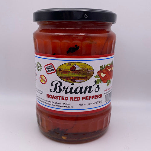 Brian's Roasted Red Peppers 580GR