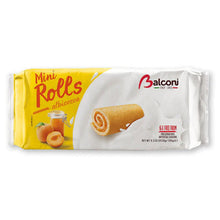 Softness outside and sweet apricot jam filling inside, Balconi Mini Rolls will give you delicious pleasure in every bite of it. It is a sponge cake, a delight from the kitchen of Italy. You can have it as a sweet treat in your dessert. Enjoy this yummy Balconi Mini Rolls with Apricot Filling alone or with your friends. Hurry up and make your dessert sweeter than ever!