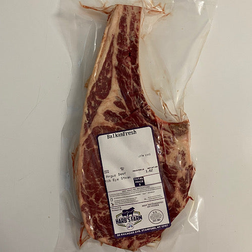 Angus Beef Rib Eye Steak Bone In ** **NYC and Westchester Delivery Only******