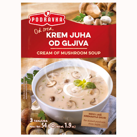 A delightful treat before any meal, Podravka Cream Of Mushroom Soup contains wheat flour, flavour enhancers, dried mushrooms and corn starch. It just takes 7 minutes to cook! You can also have it for your breakfast or lunch. Your kids will fall in love with this delicious soup. You can add your favourite condiments to enhance the flavour. Order right now and enjoy it with your close ones.