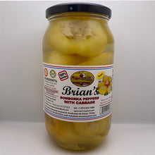 A nutritious, yummy combination of vegetables that enhances the flavor of your lunch. This Brian's Somborka Peppers w/ Cabbage are made of fresh vegetables and a pinch of the spice blend. You can use this delicious flavor enhancer to cook different recipes for your kids. 100% natural Brian's Somborka Peppers w/ Cabbage will make your meals yummy.